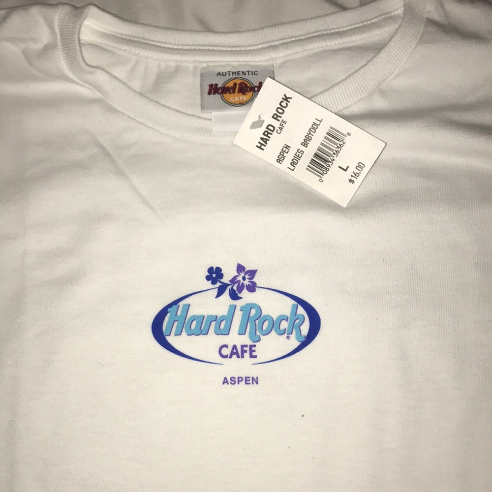 Hard Rock Cafe- Aspen Croptop